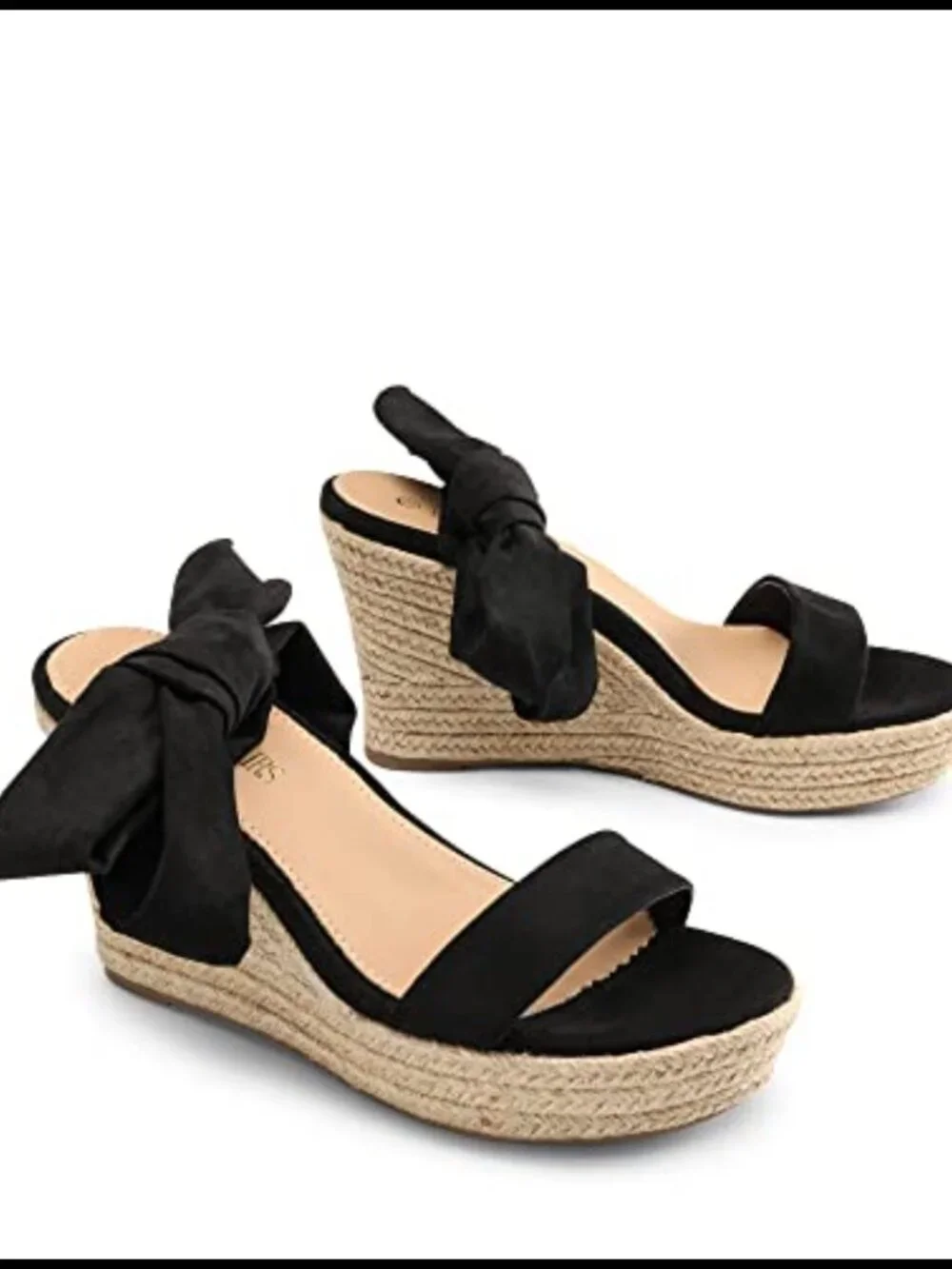 N/A espadrille wedge